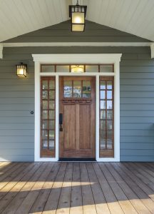 wood door