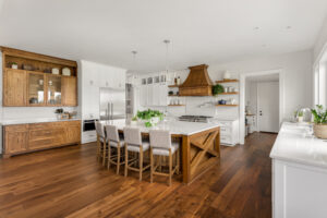 mahogany, inc. wood flooring in your kitchen